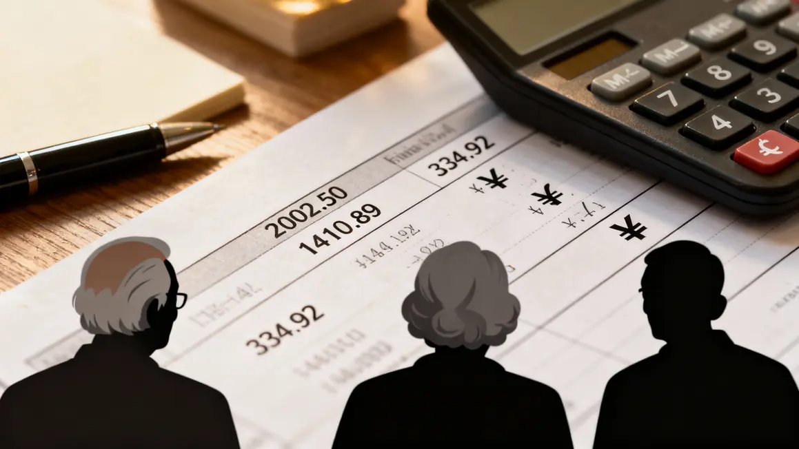 Tableau chiffres retraite seniors calculatrice