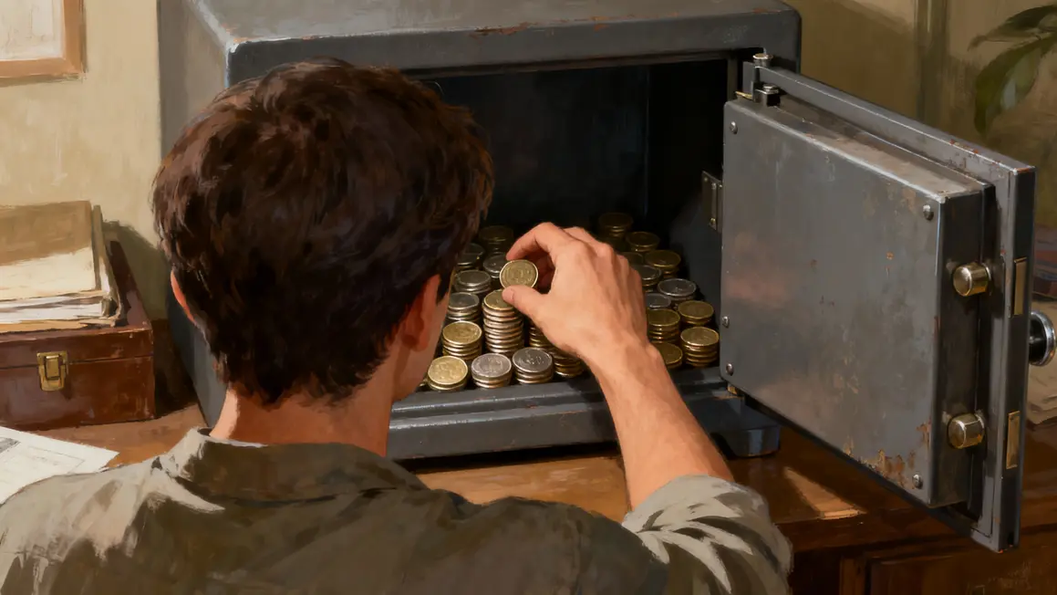 Coffre fort perte baisse epargne