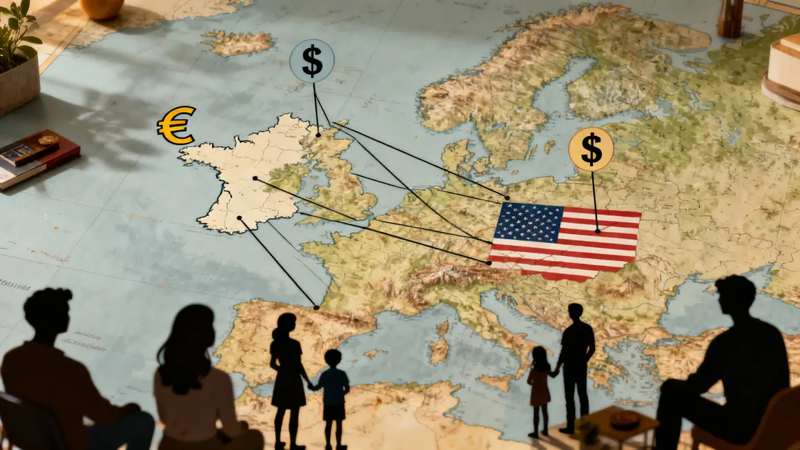 Comparaison internationale seuil richesse France Etats-Unis Scandinavie