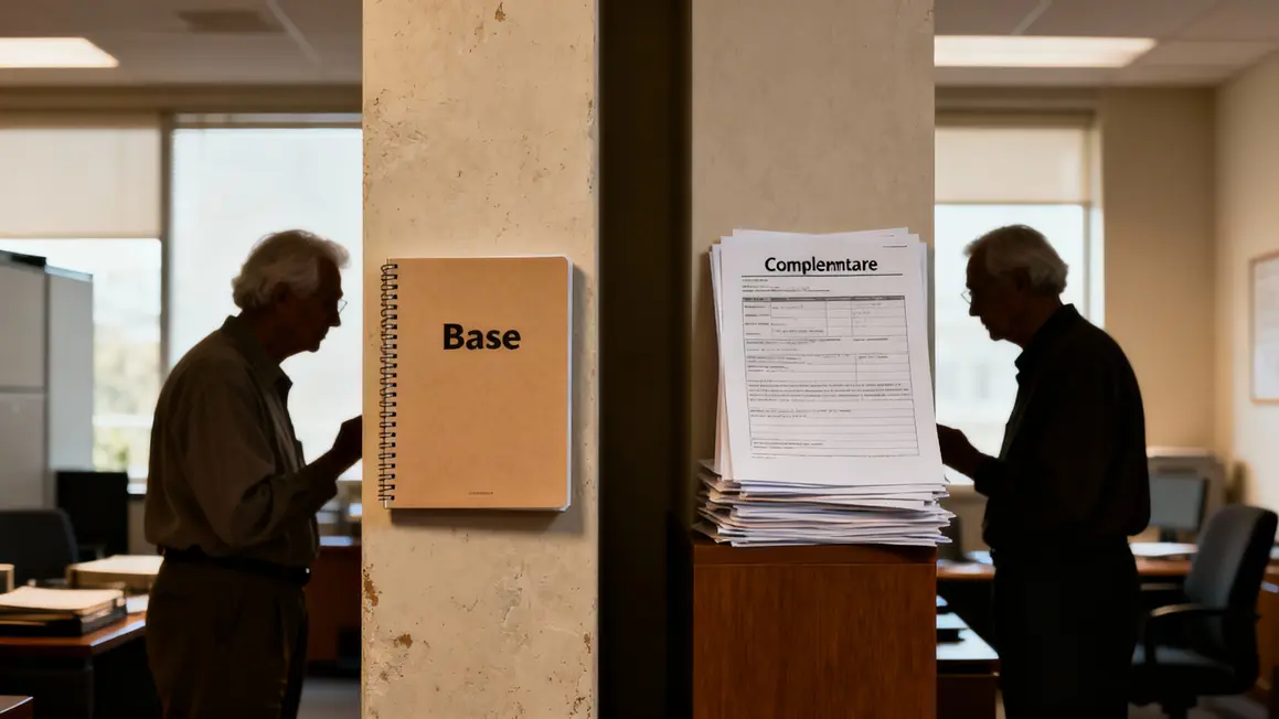 Tableau base complémentaire retraites France