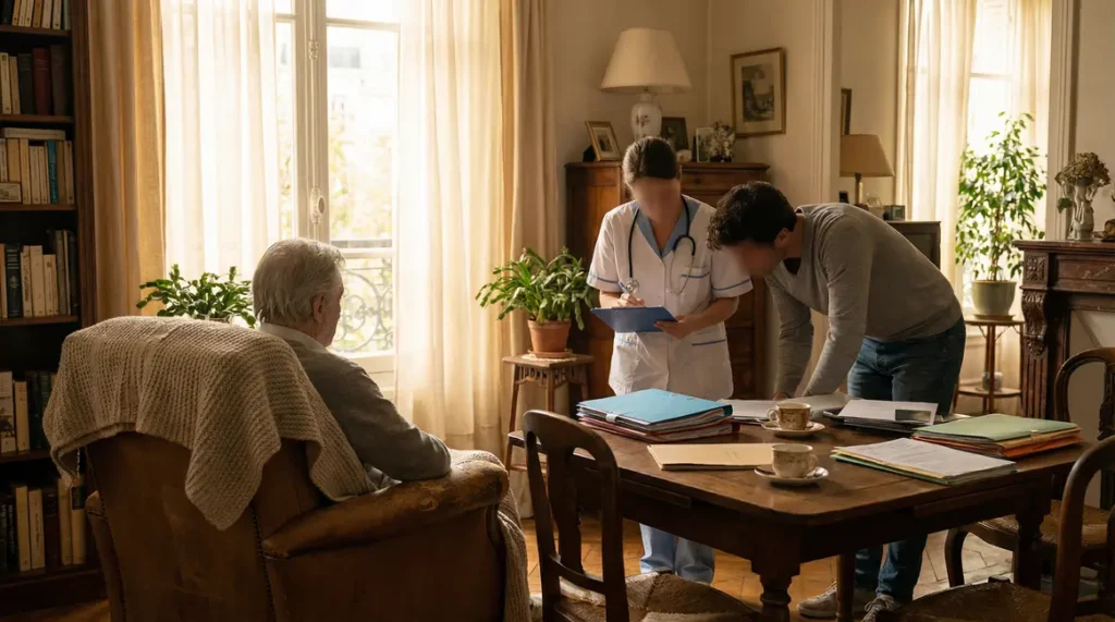 creatinine elevee senior infirmier organisation domicile