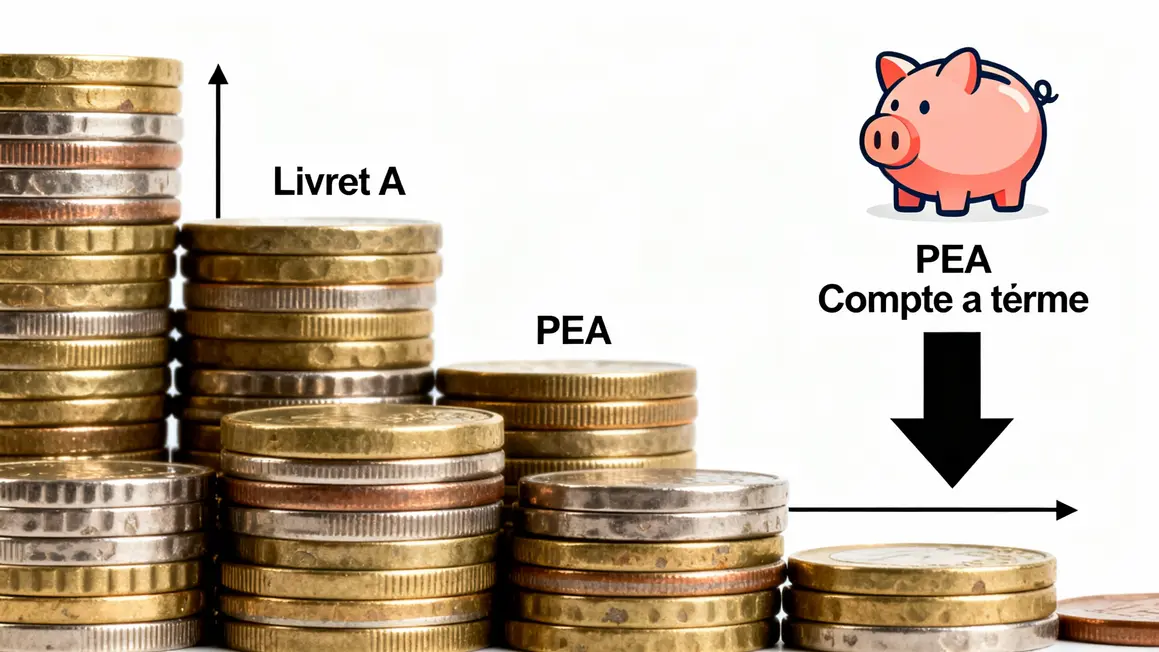 CSG 2026 effet placements Livret A PEA compte à terme