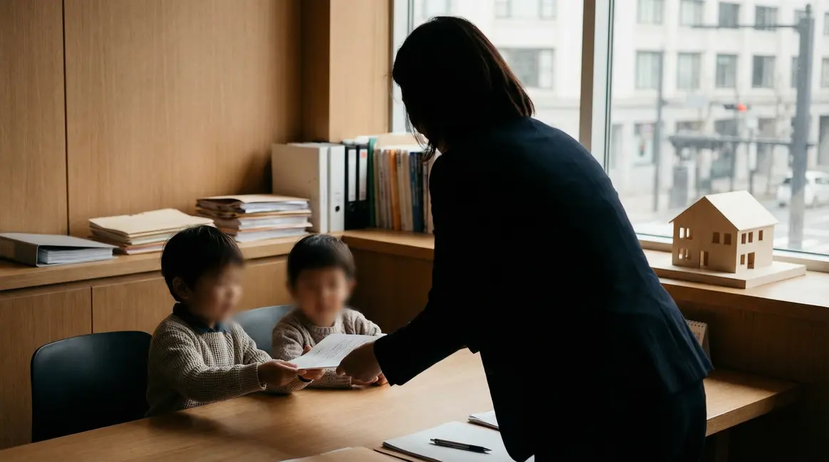 Bureau notaire don argent mère enfants fiscalité