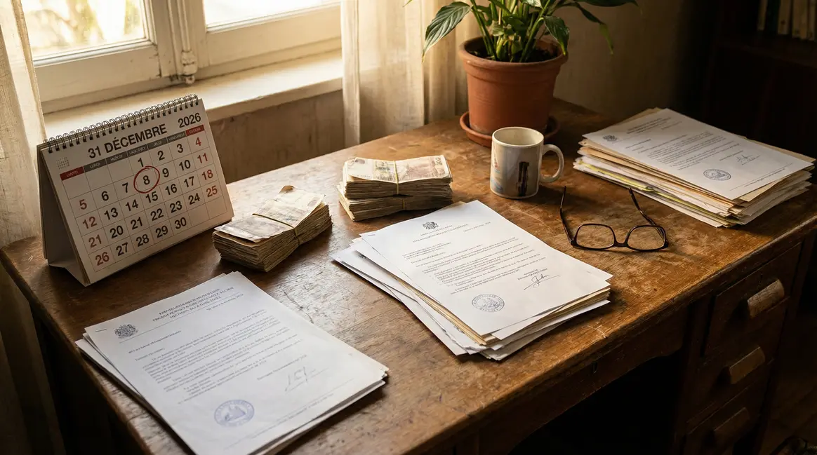 bureau familial documents don calendrier 2026