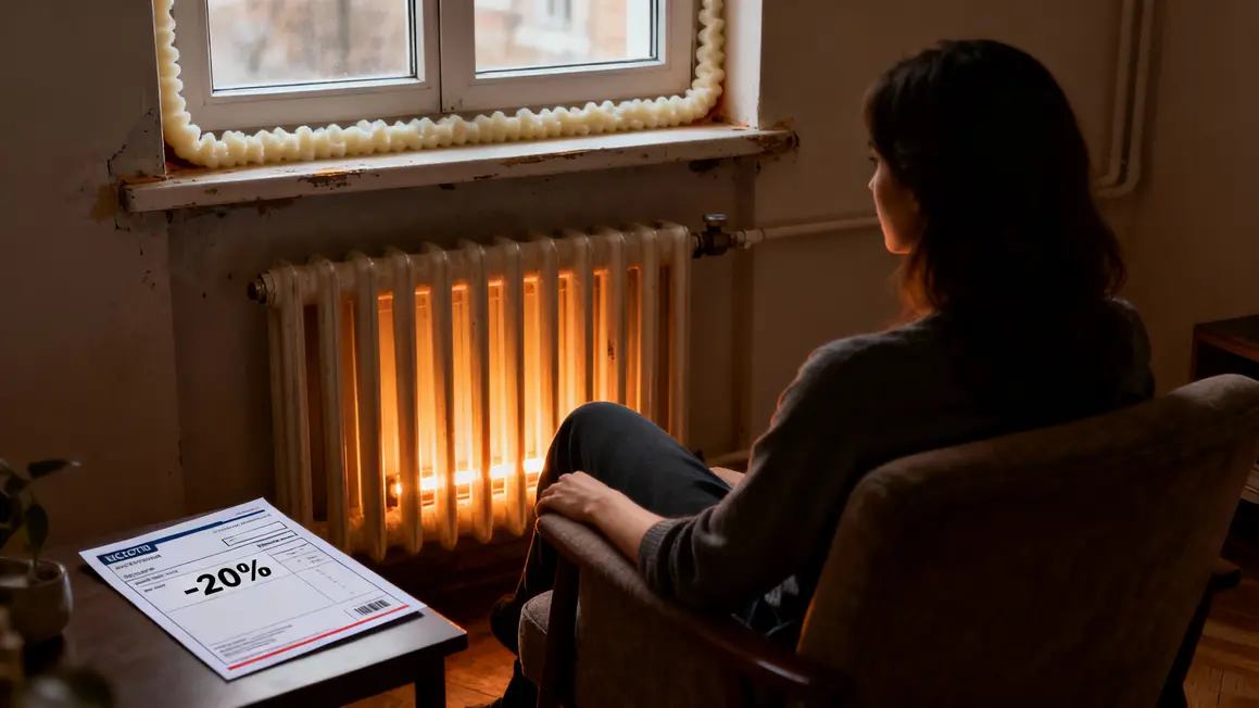 Fenetre isolée economie chauffage femme confortable