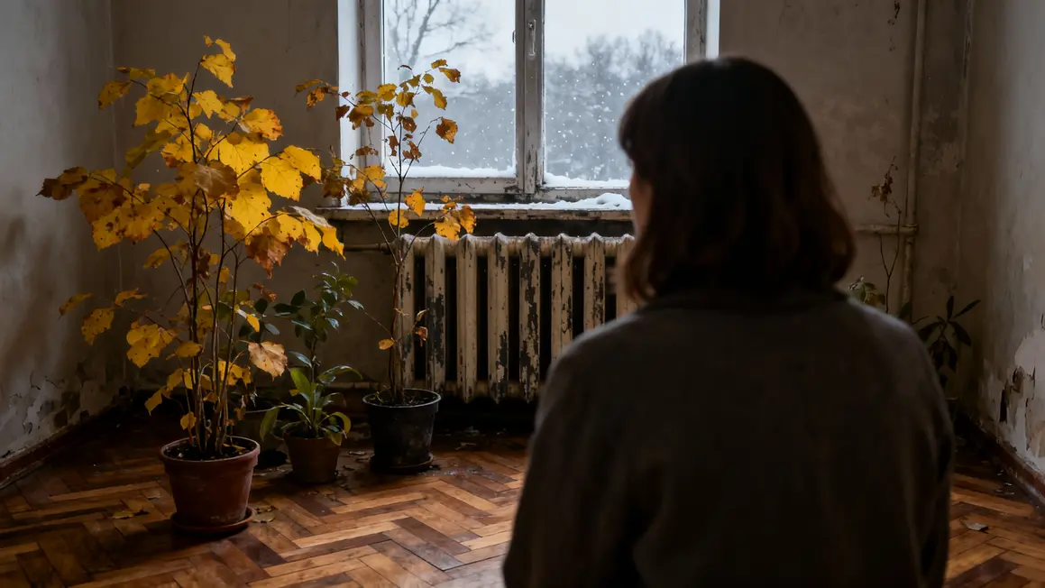 Découragement femme plantes intérieur hiver