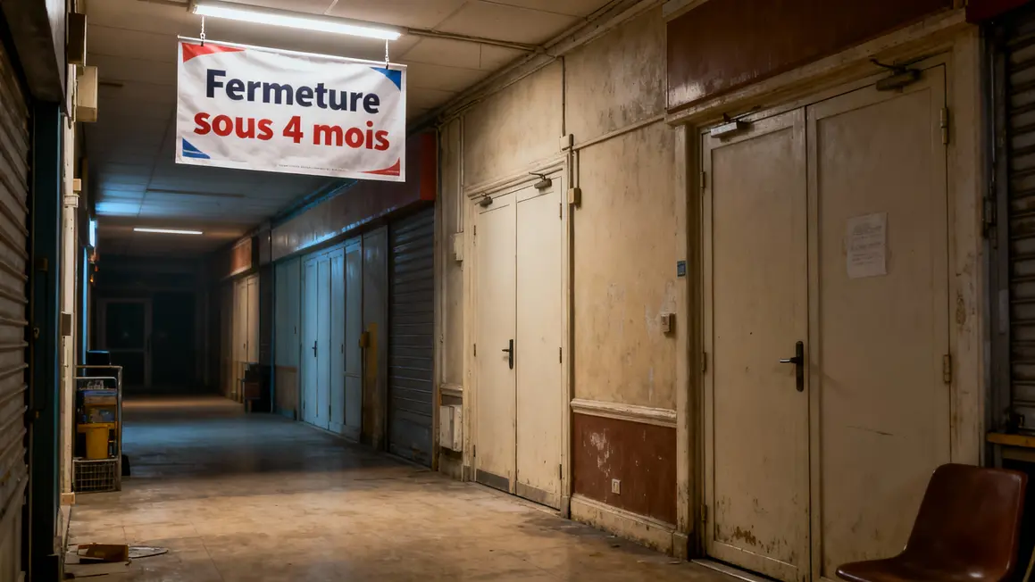 Couloir vide Ehpad Urt fermeture sous quatre mois