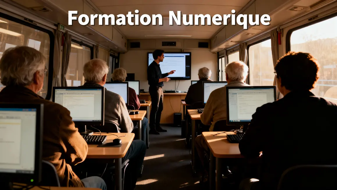 seniors apprennent ordinateur connect et vous