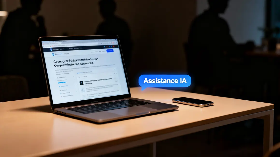 ordinateur faux site assistance IA retraite