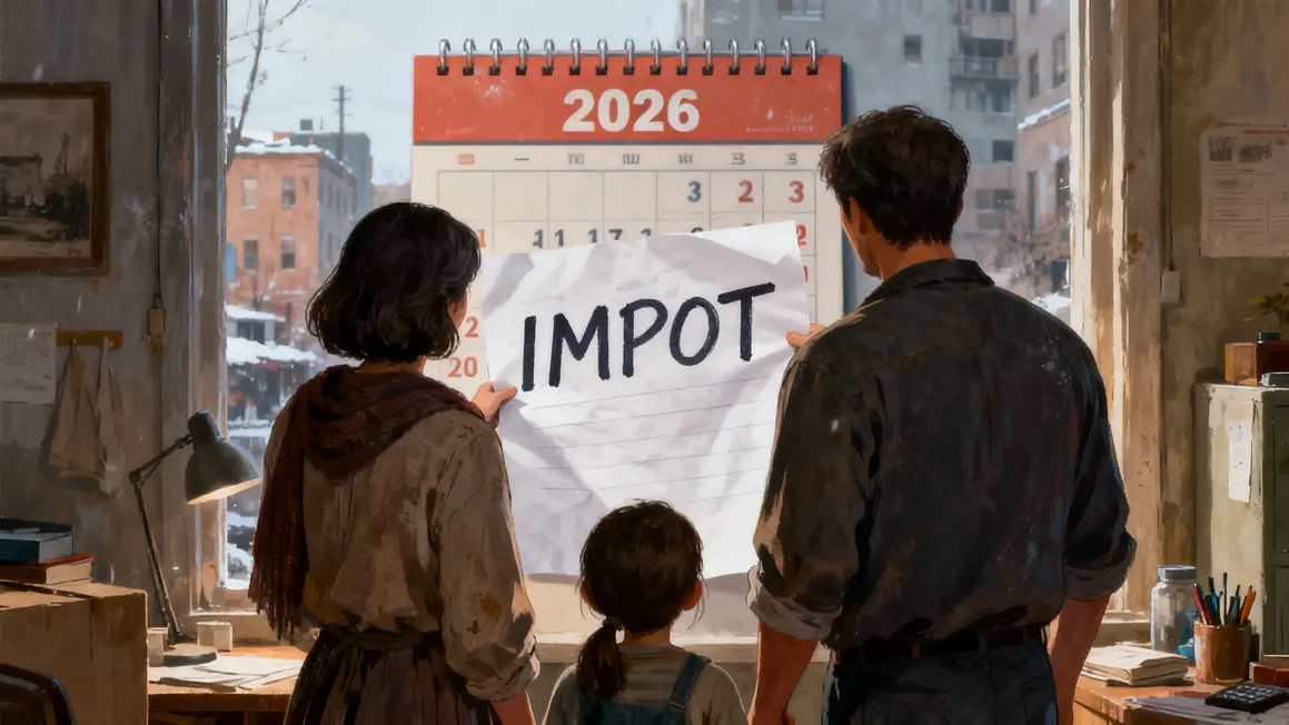 Famille modeste impôt 2026 gel barème fiscal