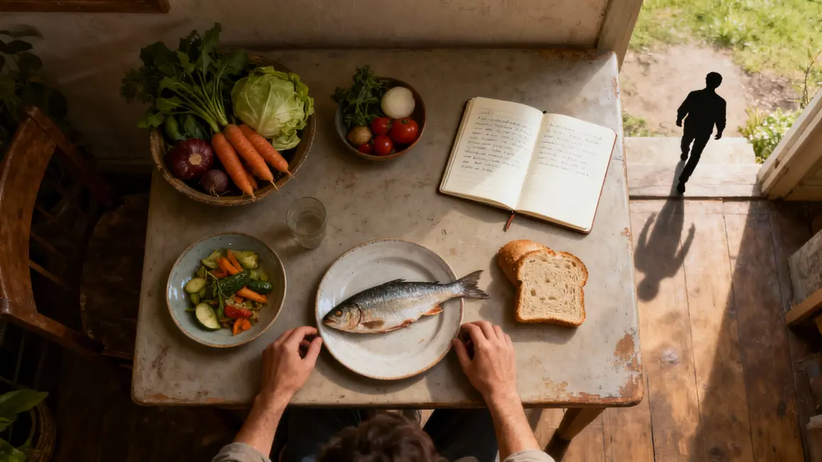 Alimentation simple et gestes sains, autonomie après 70 ans