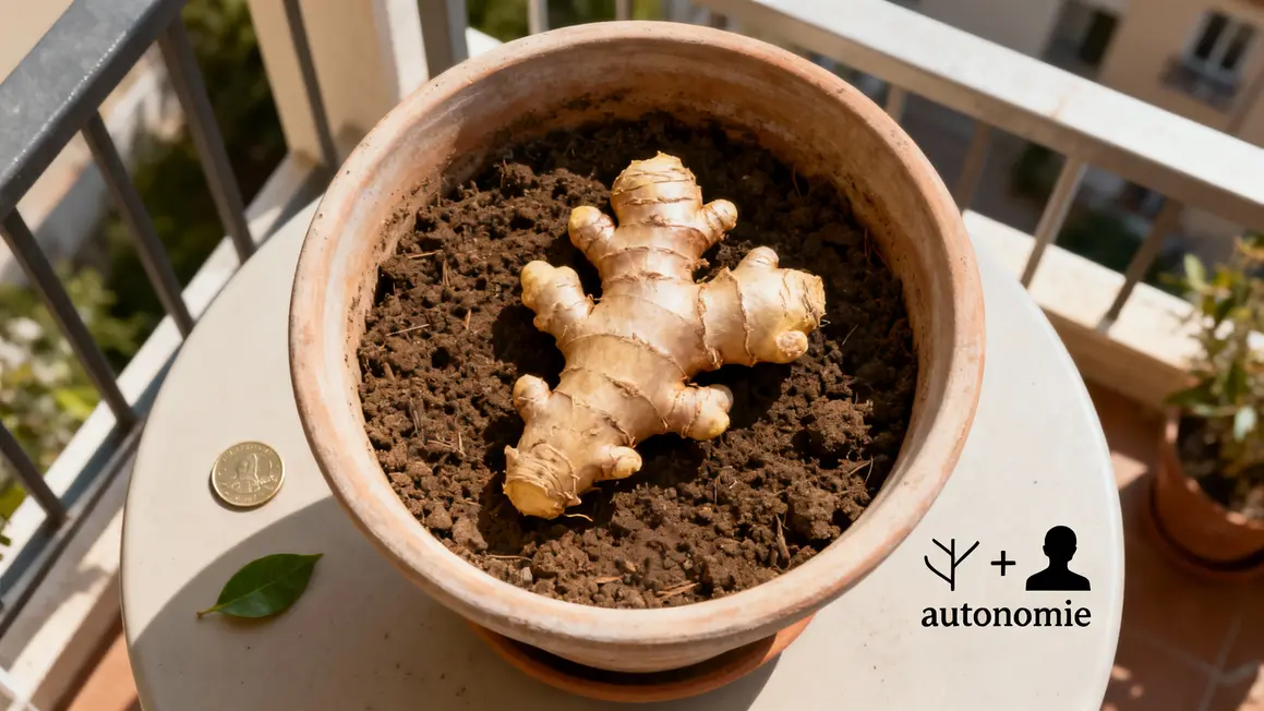 Cette astuce simple permet de cultiver du gingembre sur son balcon et  d'viter le supermarch toute l'anne