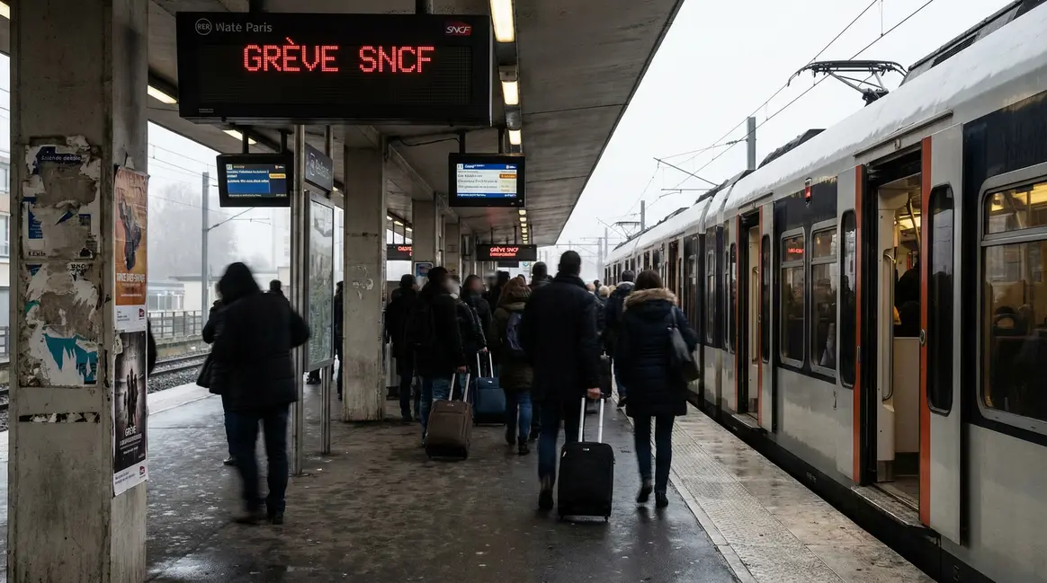 Transports bloqués ce mardi : des milliers d’usagers du Transilien ...