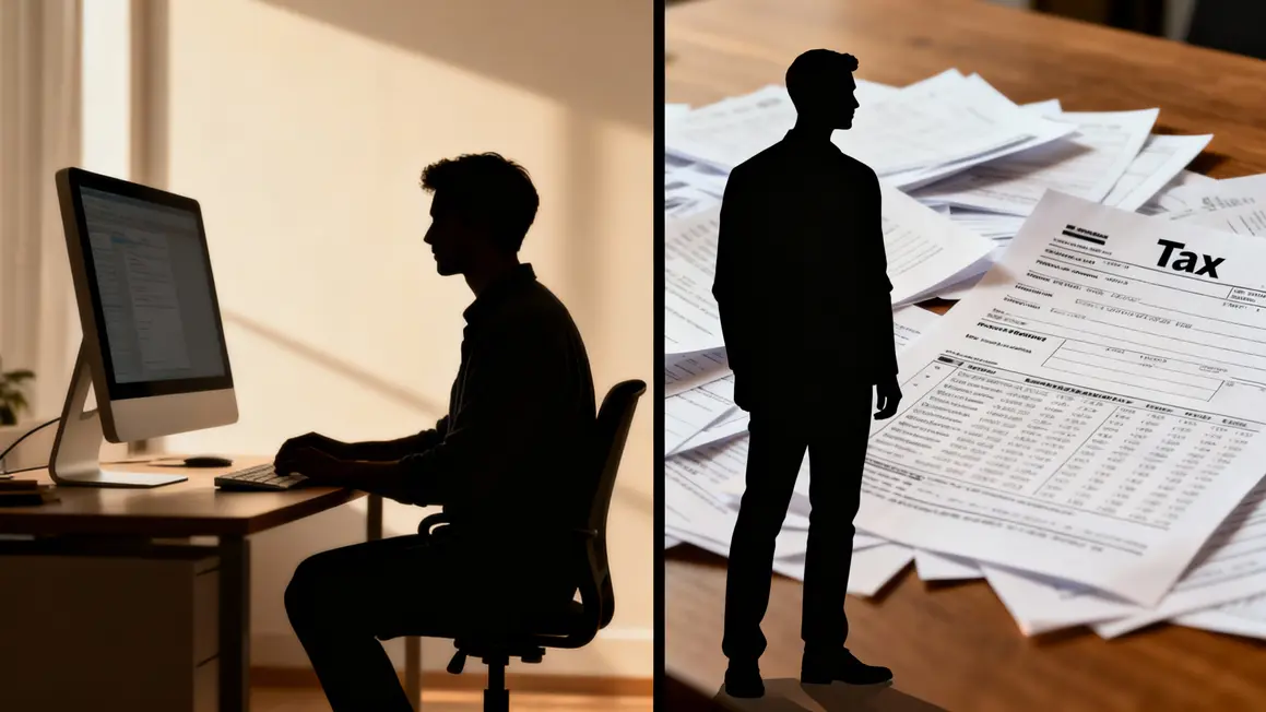 personnes devant ordinateur papier inegalite fiscale