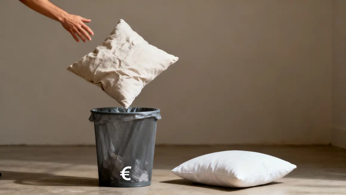Main jette oreiller jauni coussin blanc economique