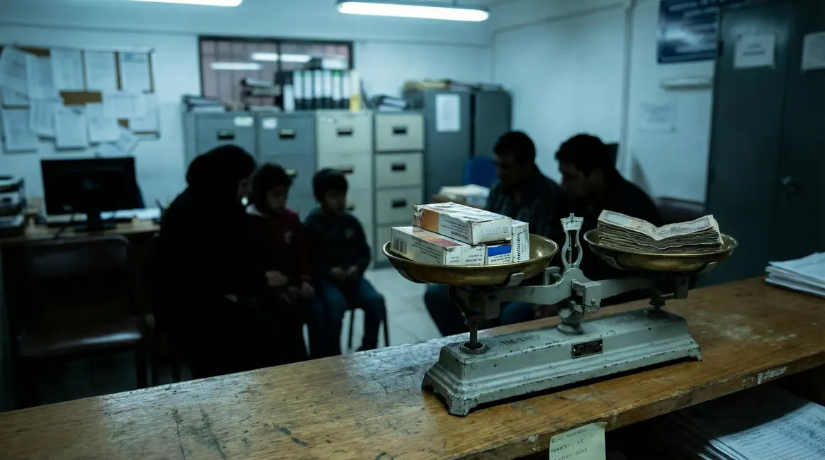 Balance medicaments billets famille anxieuse administration