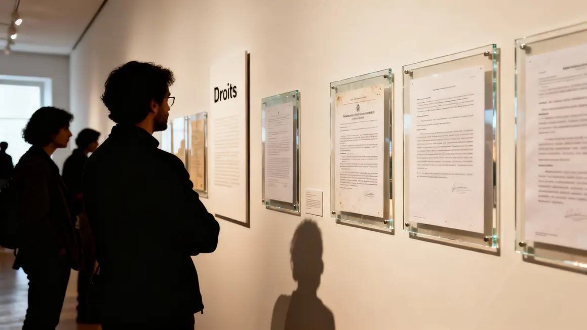 Mur affichages droits Ehpad
