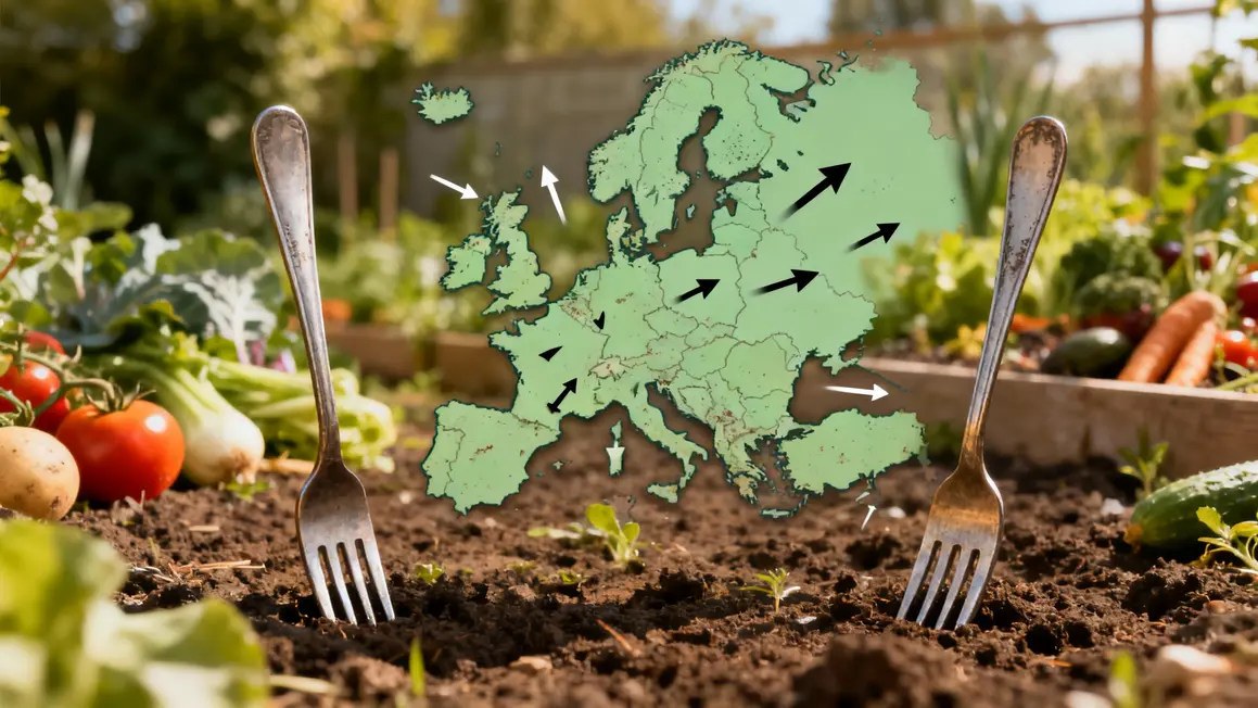 carte europe diffusion fourchettes potager