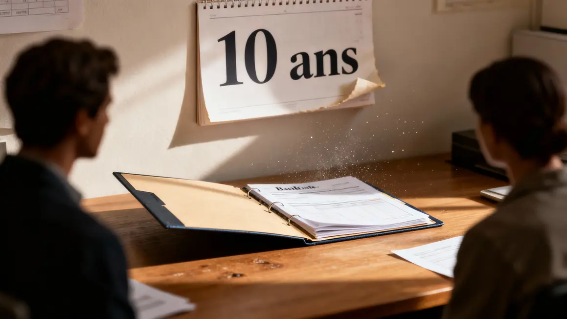 Dossier PEL échéance 10 ans vue table