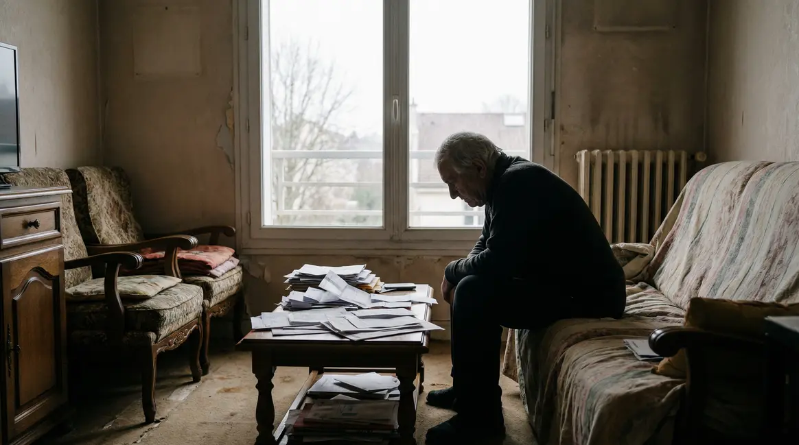 retraitée dans salon modestes face factures pension 2026