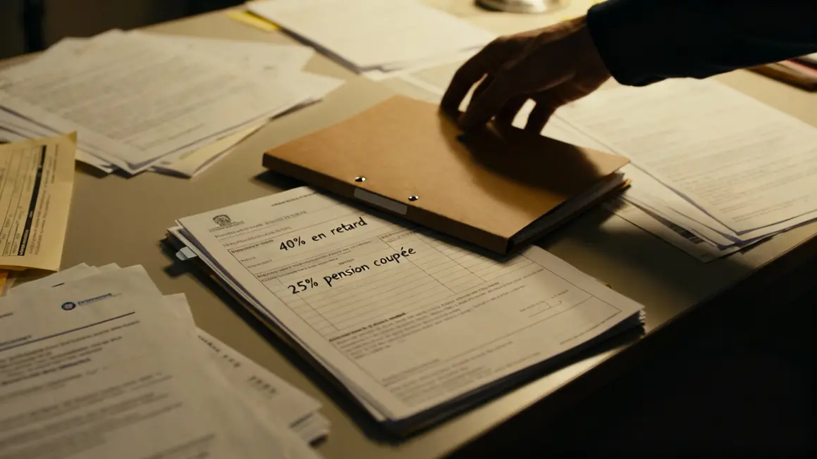 Dossier 40 pourcent pension coupee convocation retraite