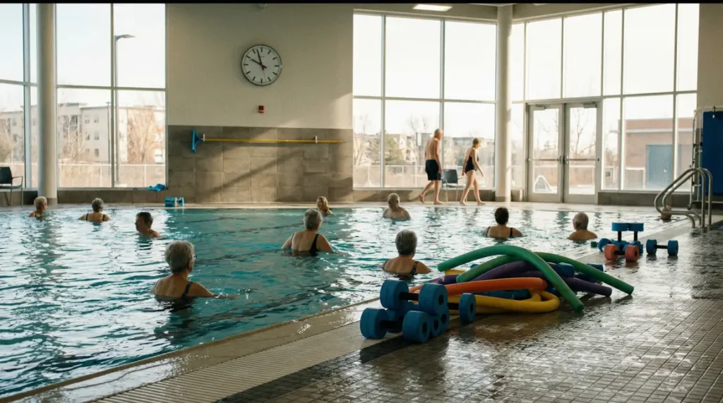 Piscine seniors natation sport complet