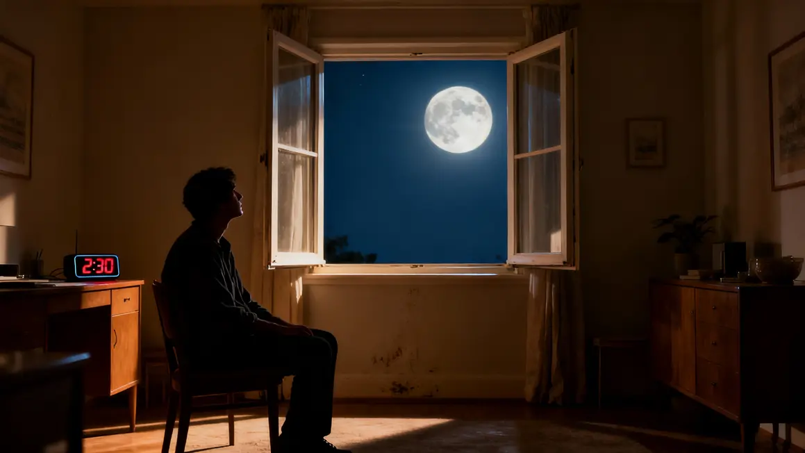 attente pleine lune lion piece rangee