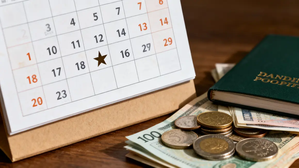 calendrier surligné dates épargne livret a bureau