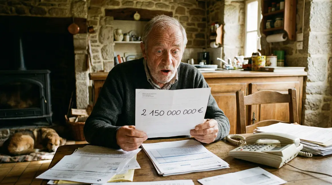 retraité lit courrier erreur RSI 2 milliards