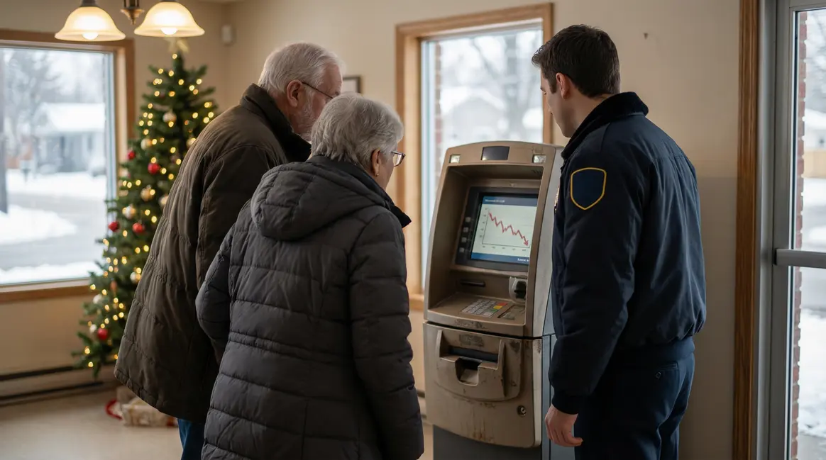 Retraités et salarié inquiets virement décembre plus bas Noël