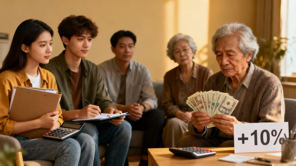 Jeunes seniors contraste pensions retraite