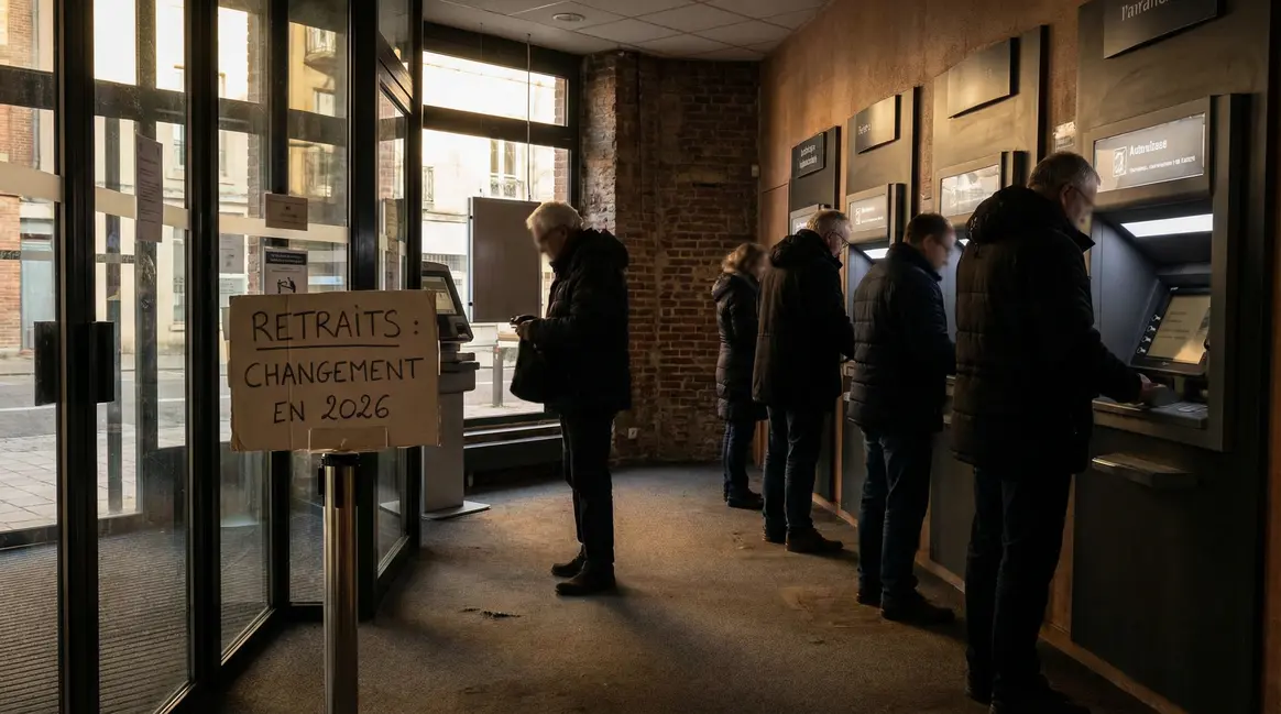 Distributeur billets La Banque Postale changement 2026