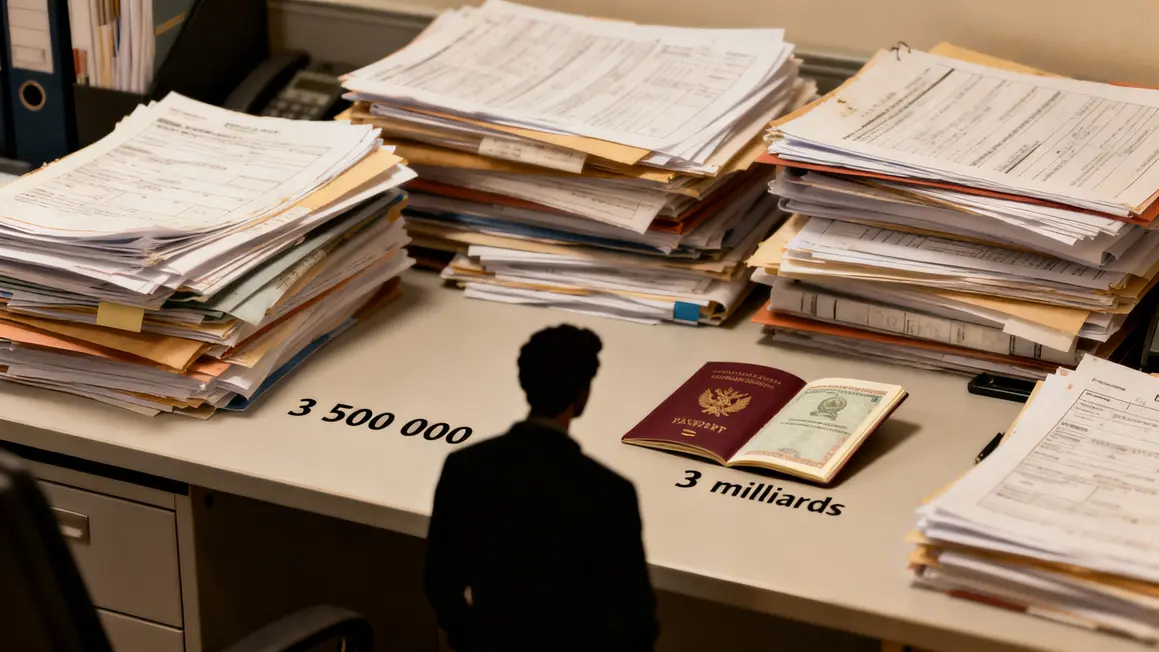 piles dossiers chiffre rsa 3 millions bureau