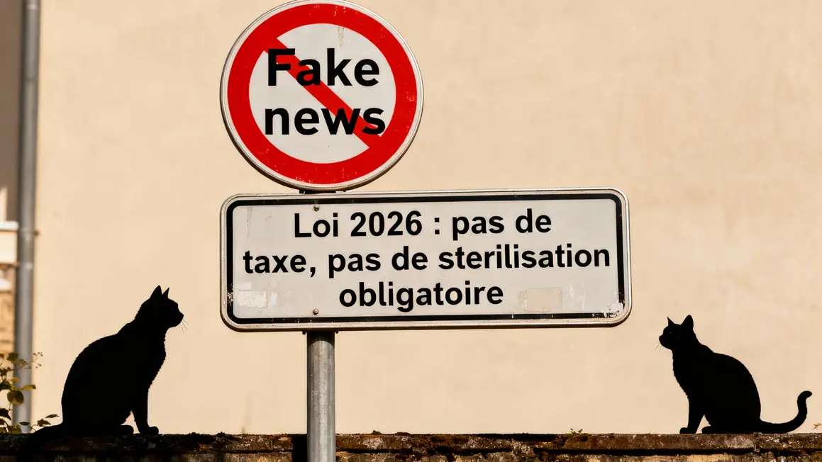 Fake news lois chats 2026 signalisation