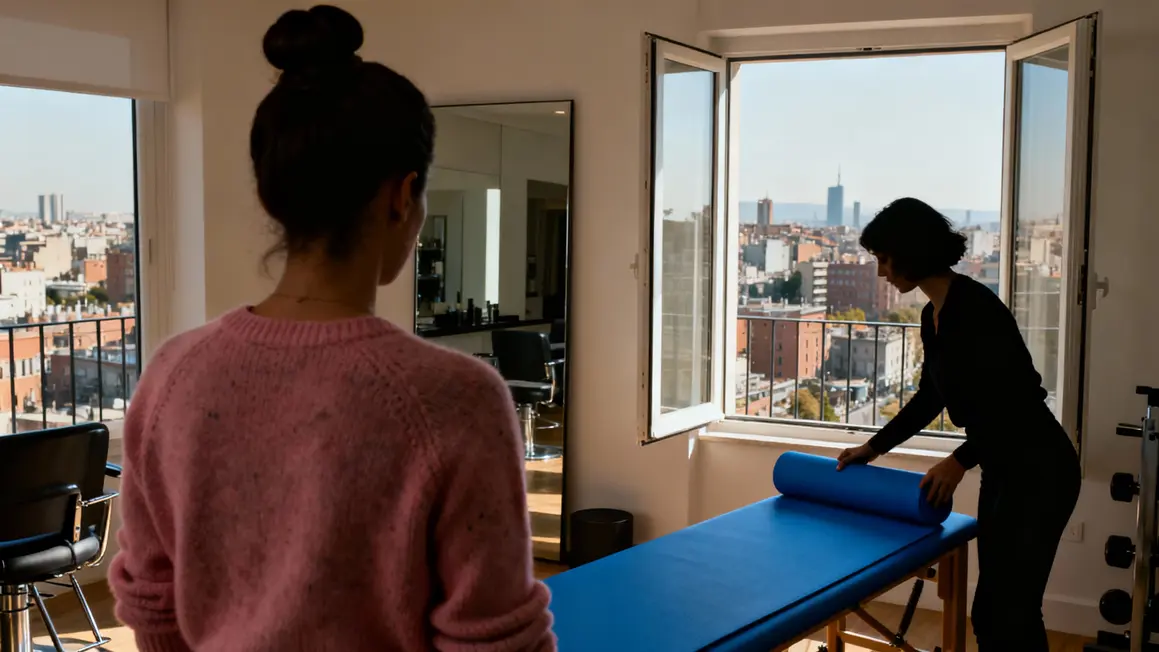 Femmes senior Pilates abdos croisés salon Quimper