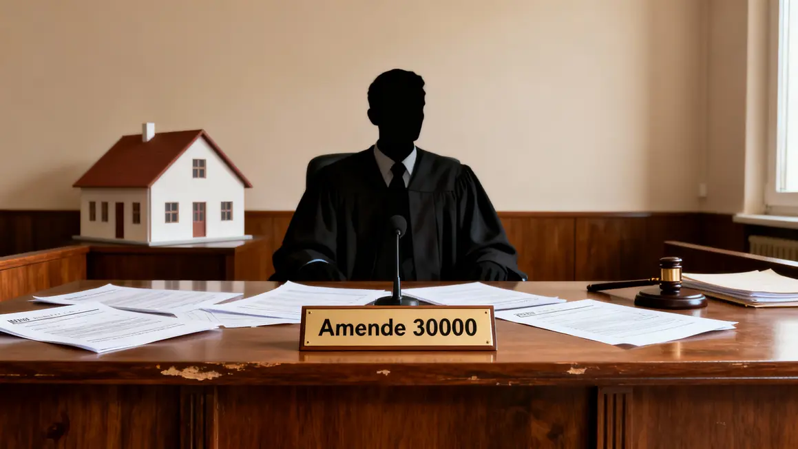 Juge tribunal amende maison sans permis