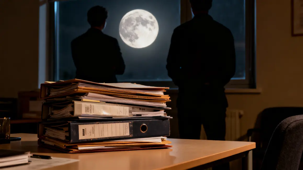 Dossiers administratifs, pleine lune tension