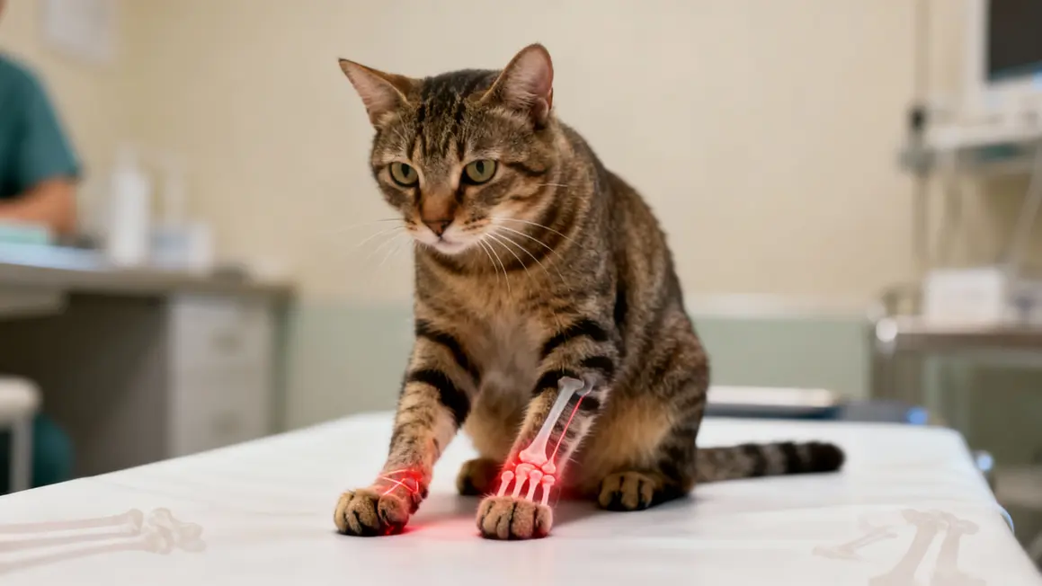 chat dégriffé douleur médicale