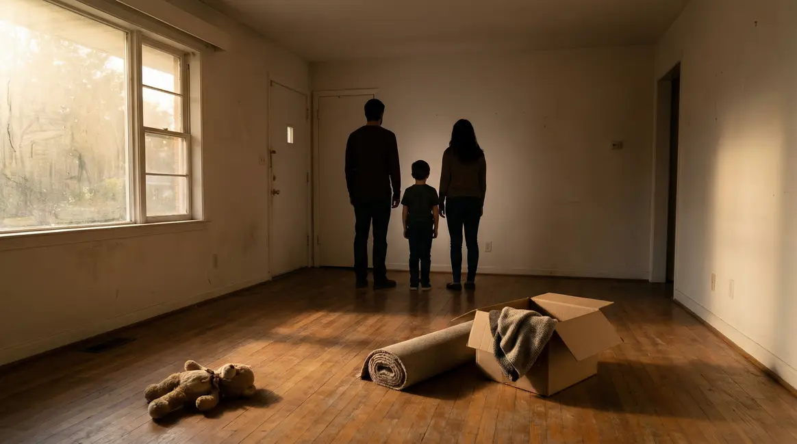 scène succession sans enfant appartement vide souvenirs