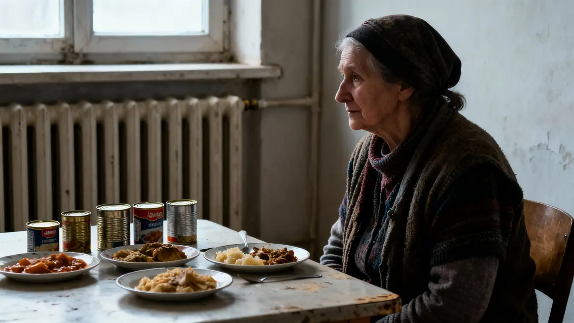 repas froid conserves précarité seniors radiateur éteint