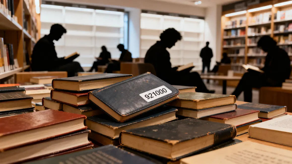 pile de livres de poche, chiffre 921000 lecteurs