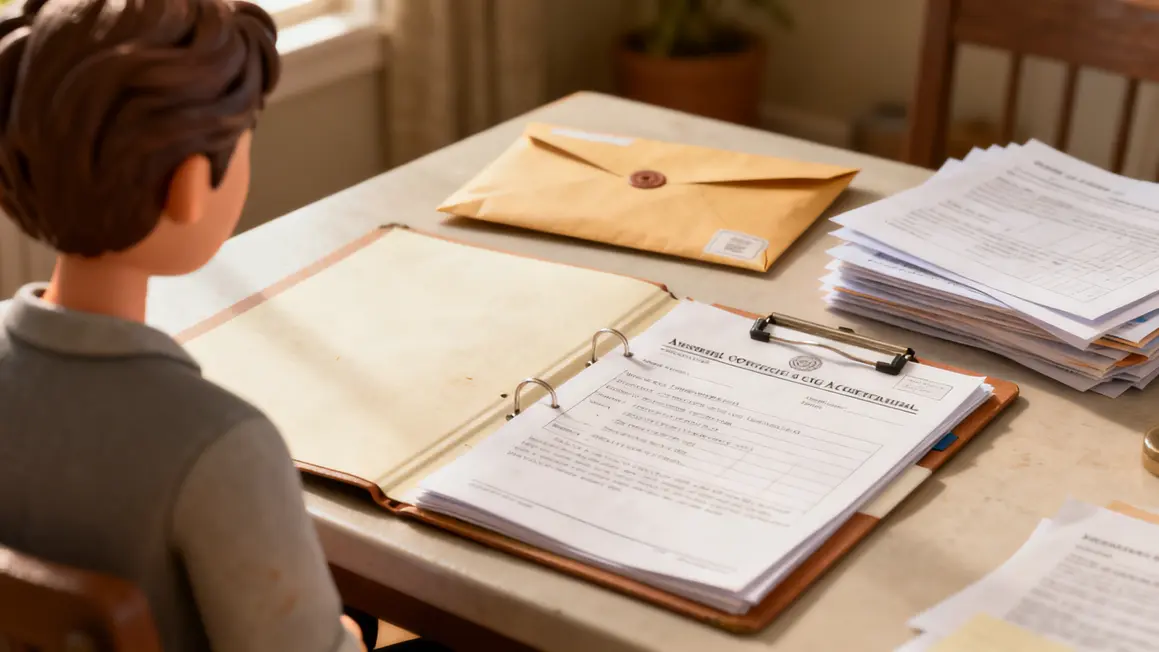 Dossier administratif inhumation privée documents