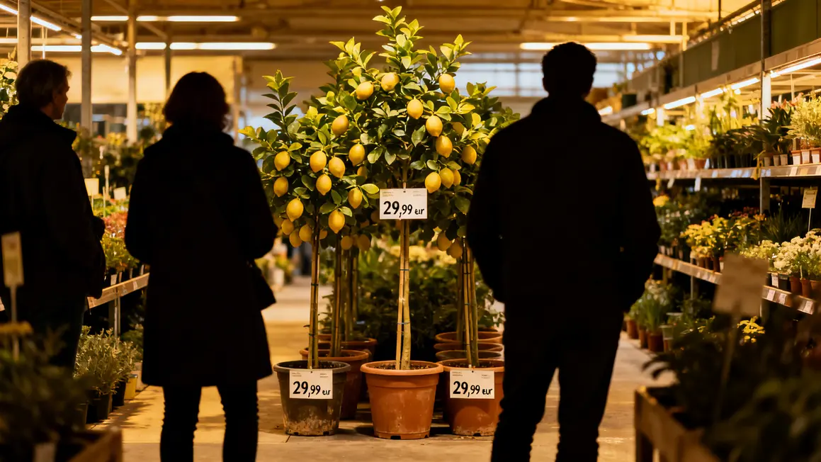 Clients devant citronniers Carrubaro à 29,99 euros