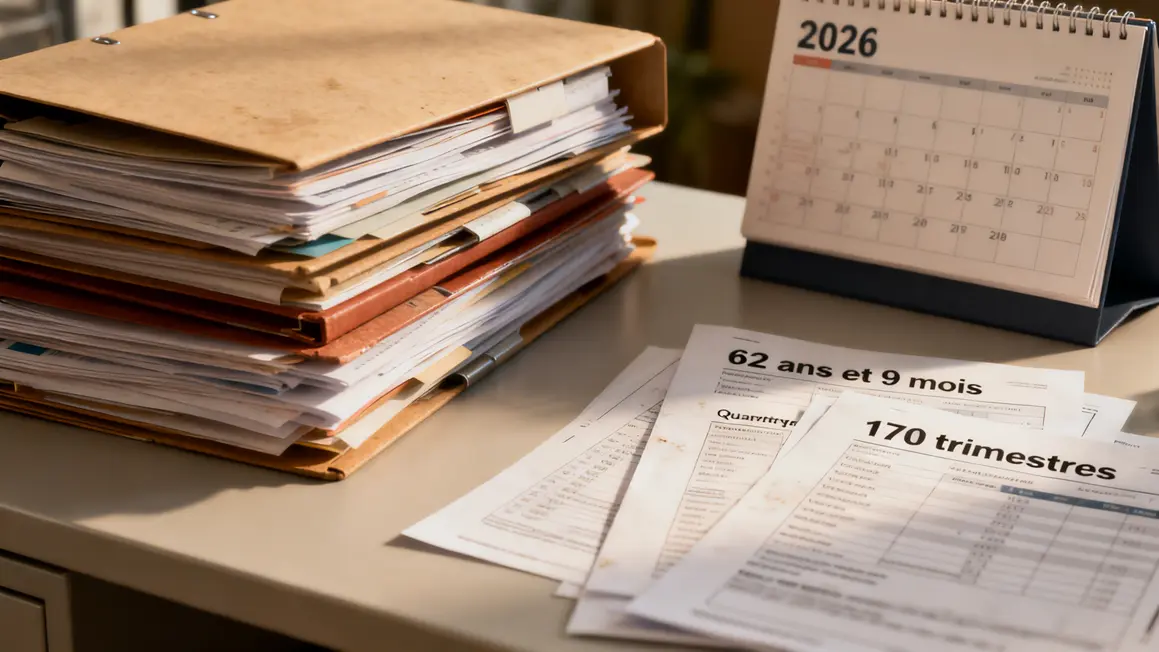 dossiers administratifs date retraite 62 ans 9 mois 170 trimestres