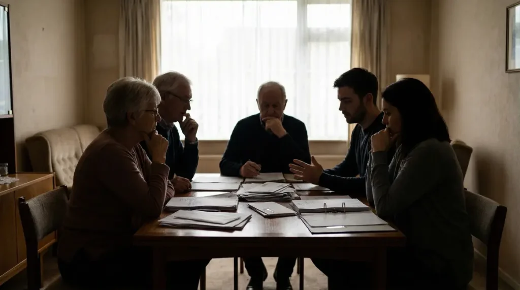 Seniors familles table Agirc Arrco tensions espoir