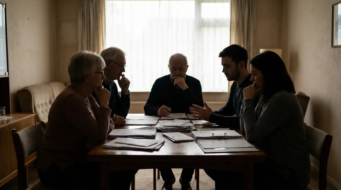 Seniors familles table Agirc Arrco tensions espoir