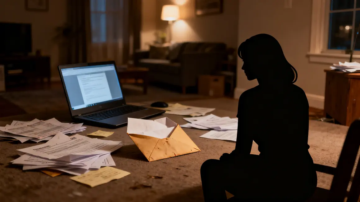 femme stressée enveloppe avis google