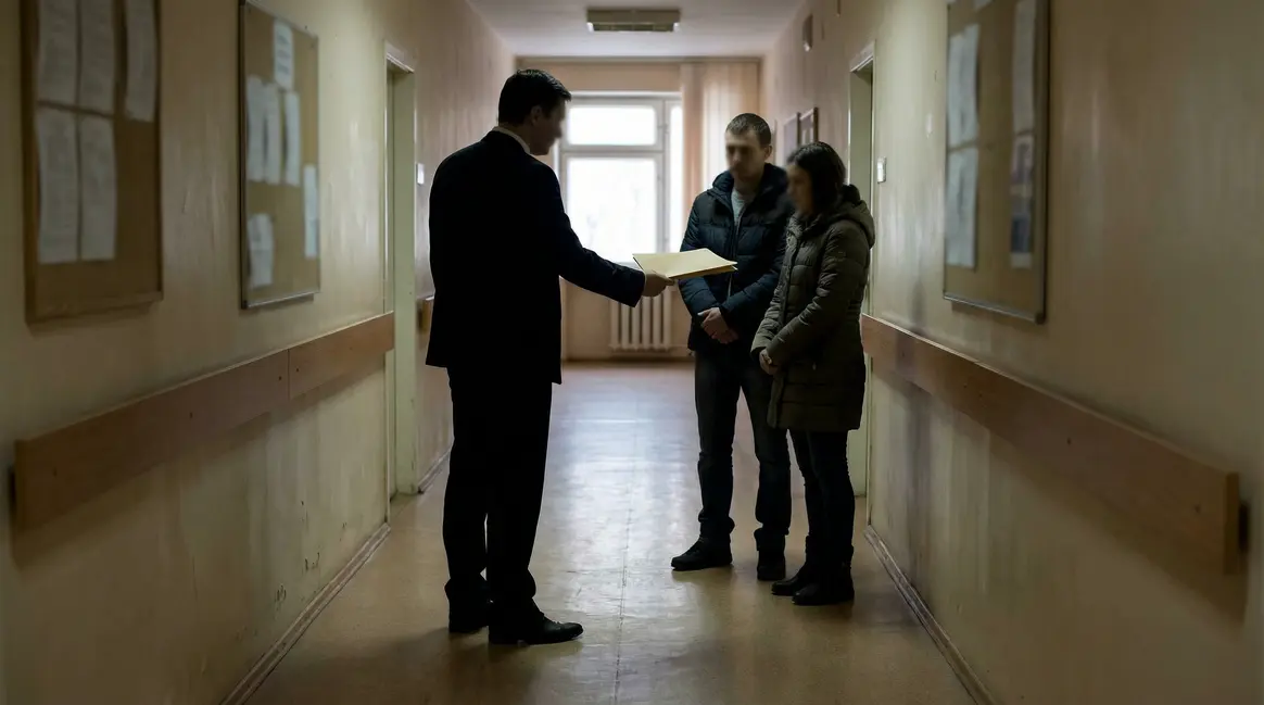 Directeur Ehpad remet dossier caution solidaire à famille