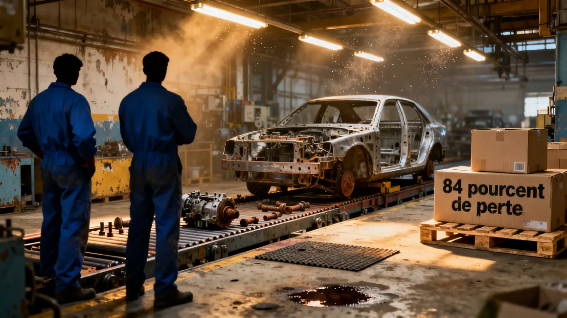 chaine automobile arretee perte emplois usine Strasbourg