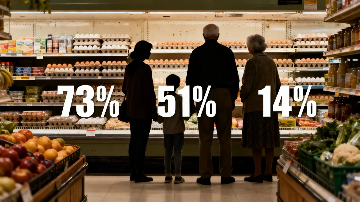 Familles seniors chiffres ventes oeufs cage deception